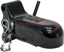 2-5/16 Inch Steel Coupler - 25,000 Pound Capacity