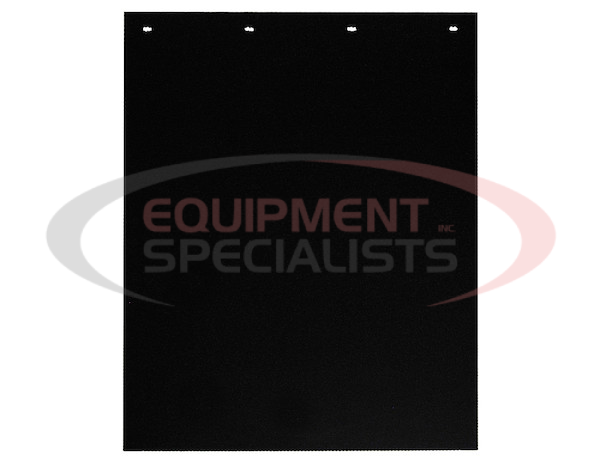 Spray Reducing Grooved Black Polymer Mudflaps 24x36 Inch