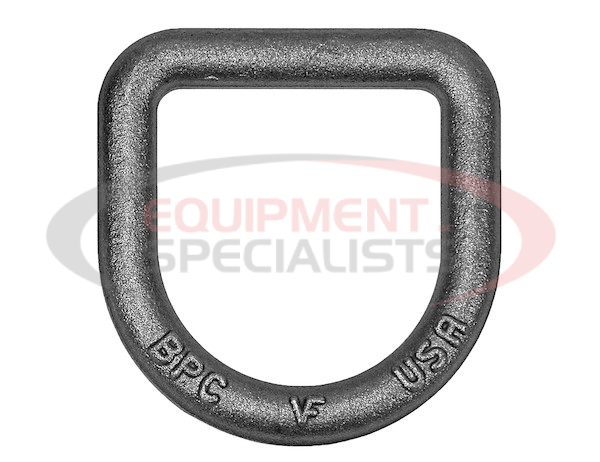 1/2 Inch Forged Yellow Zinc Plated D-Ring Only
