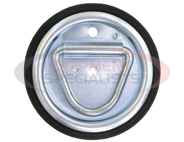Surface Mounted Or Recessed Rope Ring Zinc Plated With Plastic Bezel
