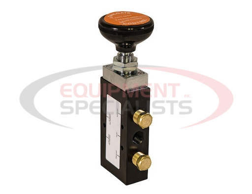 (Buyers) [BAV020] 4-Way 3-Position Manual Air Valve With Five 1/4 Inch NPT Ports