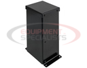 Black Blank Control Console 12 Inch Wide x 9 Inch Deep x 14 High