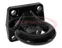 3 Inch I.D. Heavy-Duty Forged 4-Bolt Mount Drawbar - Black