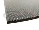 Multi-Material Composite Black Mudflaps .375x24x24 Inch