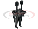 Air PTO-Hoist-Hoist B-Series Dual Lever Control For 1/4-28 Cable/PTO Air Valve