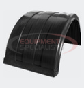 FEN-SINGLE-22.5 SINGLE (REPLACEMENT) SPRAY MATE FULL ROUND 22.5 PLASTIC FENDER