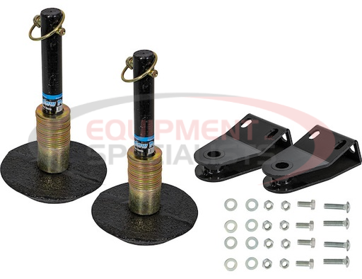 (Buyers) [1303235] SAM Heavy Duty Shoe Brackets and Hardware for Fisher? and Western? Snow Plows - Replaces Fisher and Western #44728