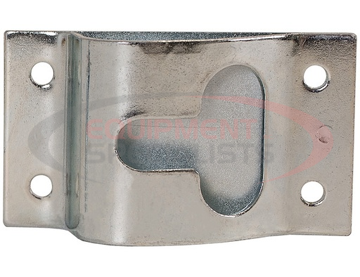 (Buyers) [DH502] 4 Inch Door Hold Back, Keeper Only - Zinc Plated