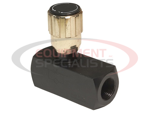 (Buyers) [F400S] 1/4 Inch NPT Steel Flow Control Valve