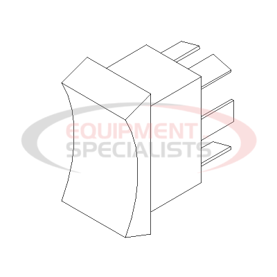 (Boss) [HYD01623] SWITCH, ROCKER/ANGLE (6-TERMINAL)