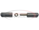 Stainless Weld-On Bullet Hinge with Stainless Pin and Bushing - 0.51 x 2.76 Inch