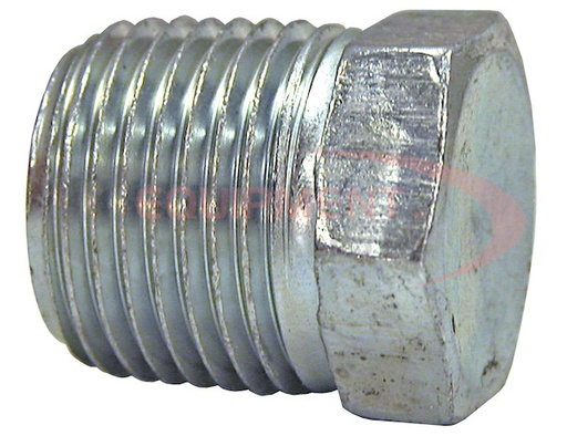 (Buyers) [H3159X8] Hex Head Plug 1/2 Inch Male Pipe Thread