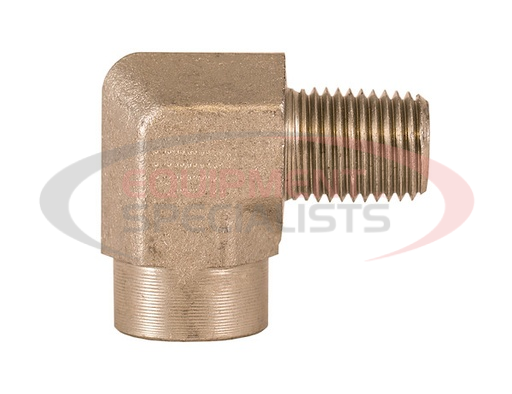 (Buyers) [H3409X4] 90? Street Elbow 1/4 Inch Male Pipe Thread To 1/4 Inch Female Pipe Thread