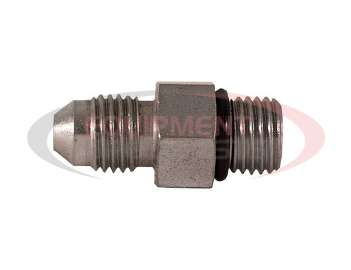(Buyers) [H5315X6X8] Straight Thread O-Ring Connector 3/8 Inch Tube O.D. To 1/2 Inch Port Size