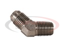 45? Male Elbow 3/4 Inch Tube O.D. To 3/4 Inch Male Pipe Thread