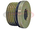 Straight Thread O-Ring Hex Socket Plug 1-1/4 Inch Port Size