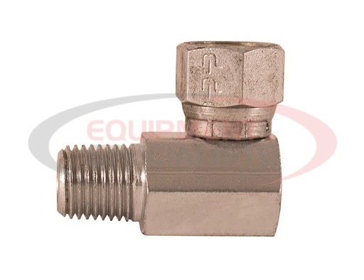 (Buyers) [H9405X4X4] 1/4-18 Inch NPSM Female Pipe Swivel To 1/4-18 Inch Male Pipe Thread 90? Elbow