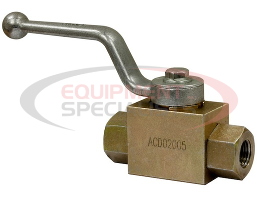 (Buyers) [HBVS075] 3/4 Inch NPTF 2-Port High Pressure Ball Valve