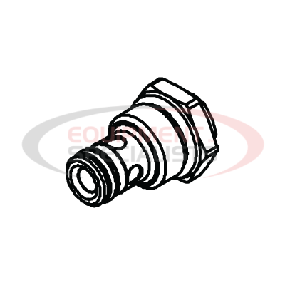(Boss) [HYD07048] VALVE, FLOW RESTRICT/LOW PROFILE (IN VLV)