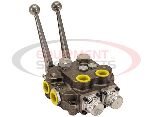 (Buyers) [HV211AAG2ED0] 2 Spool Directional Control Valve 4-Way Spring Center/4-way Spring Center/PB