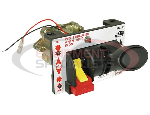 (Buyers) [K90D] Single Lever Air Control Valve PTO/Pump With Spring Return To Neutral