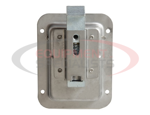 (Buyers) [L1883] Stainless Steel Junior Single Point Locking Paddle Latch - Thru-Hole Mount