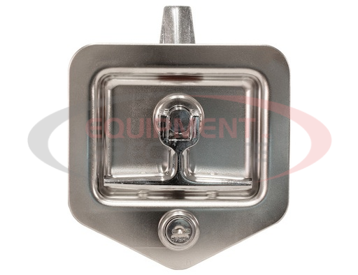 (Buyers) [L8855] Stainless Steel Flush Mount Single-Point T-handle latch assembly with Mounting Studs