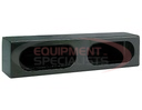 Dual Oval Light Box Black Powder Coated Steel