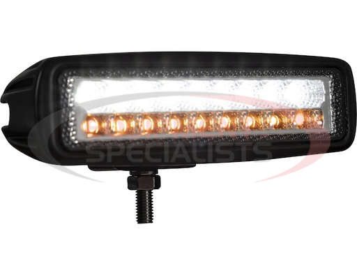 (Buyers) [1492233] 6.5 Inch LED Flood Light with Strobe - Rectangular Lens