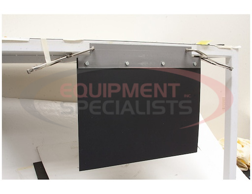 (Buyers) [MFBH2375F] Straight Mudflap Mounting Plate for All 24 Inch Splash Guards