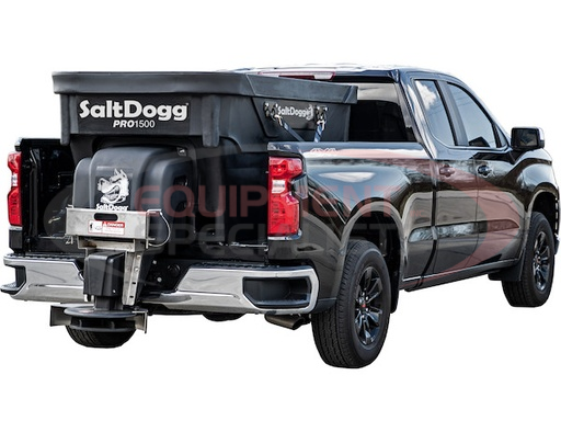 (Buyers) [PRO1500] SaltDogg? PRO1500 1.5 Cubic Yard Electric Poly Hopper Spreader - Auger