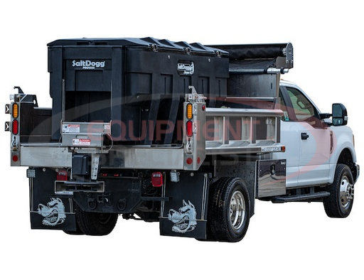 (Buyers) [PRO3000CH] SaltDogg? PRO3000CH 3.0 Cubic Yard Electric Poly Hopper Spreader - Conveyor Chain