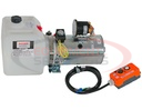 3-Way DC Power Unit with 1.5 Gallon Steel Reservoir and Electric Controls
