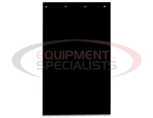 (Buyers) [RC24PPW] Super Durable White Polymer Mudflaps 24x24 Inch