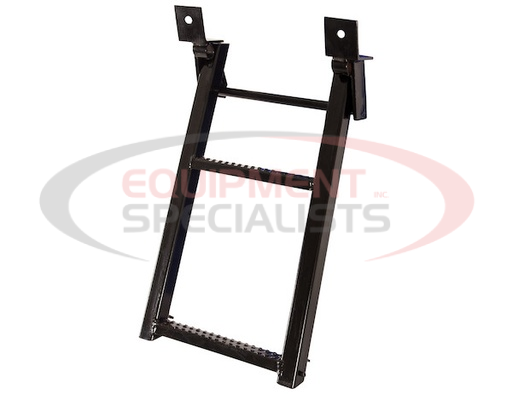 (Buyers) [RS2Y] 2-Rung Yellow Retractable Truck Steps with Nonslip Tread - 17.38 x 30.25 Inch