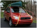 1 Inch x 12 Foot Ratchet Strap Tie Down (2-Pack) - Sold in Cases of Four (Eight total straps per case)