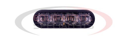 (Sound Off Signal) [EMPS1QMS1A] mpower® 3" Fascia Light - Amber