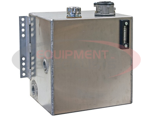 (Buyers) [SMR25AF25] 25 Gallon Side Mount Aluminum Hydraulic Reservoir With 25 Micron Filter