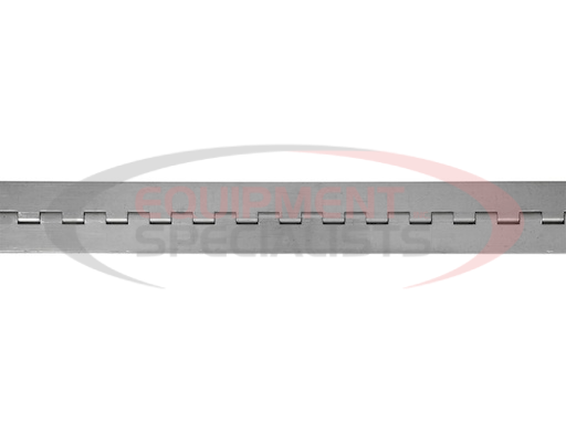 (Buyers) [SS20] Stainless Continuous Hinge .120 x 72 Inch Long with 3/8 Pin and 3.0 Open Width