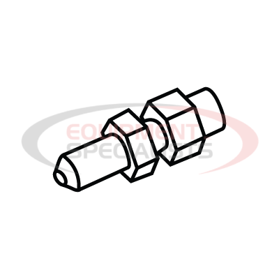 FITTING, BULKHEAD, 1/4MJIC X 1/4MNPT