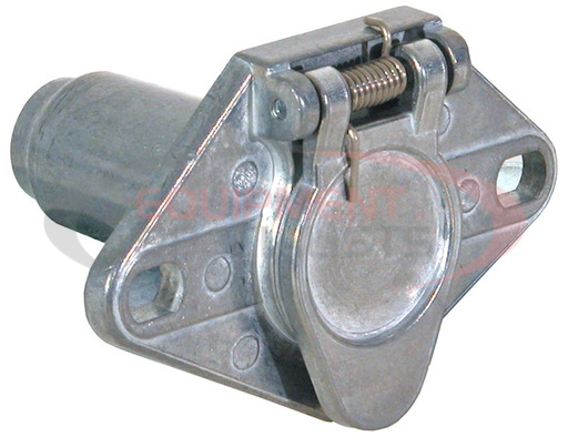 (Buyers) [TC1006] 6-Way Die Cast Metal Trailer Connector - Truck Side