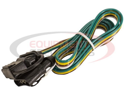 (Buyers) [TC1244] 48 Inch Prewired Loop with a 4-Way Flat Connector/Cap