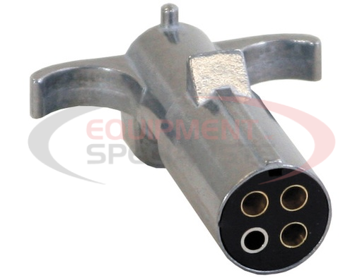 (Buyers) [TC2004] 4-Way Die-Cast Metal Trailer Connector - Trailer Side