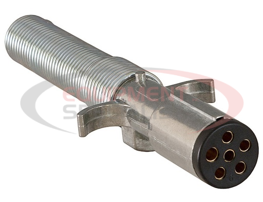 (Buyers) [TC2061] 6-Way Die-Cast Metal Trailer Connector with Spring - Trailer Side