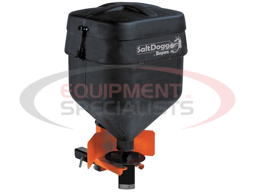 (Buyers) [TGSUVPROA] SaltDogg? 4.4 Cubic Foot Black Polymer Electric Tailgate Spreader
