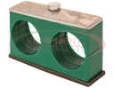 TWIN SERIES CLAMP FOR PIPE 1-1/4 INCH I.D.