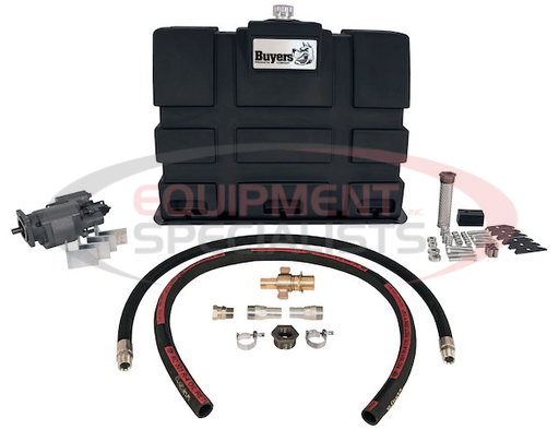 (Buyers) [UWLK50DMCCW] 50 Gallon Upright Reservoir/Direct Mount Pump Wetline Kit CCW With Steel Tank