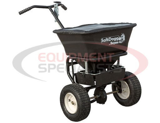 (Buyers) [WB155BG] SaltDogg? Bulk Salt Walk Behind Broadcast Spreader with Black Powder-Coated Frame