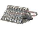 Galvanized Serrated Wheel Chock with Handle 9x10x6 Inch