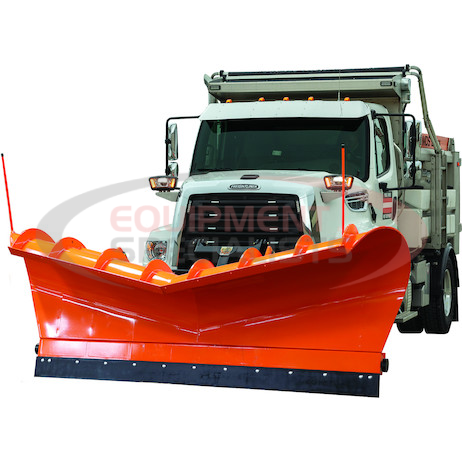 (Buyers) [1664410202] Expressway Plow - 12 Foot Carbon Steel Blade, Trip Edge, Swivel, 4 Inch Cylinders